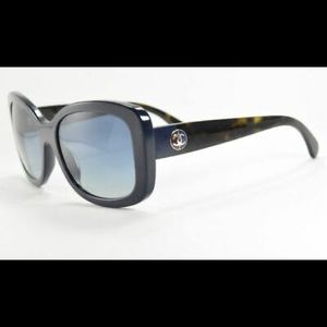 BNIB Chanel Navy/Tortoise Sunglasses